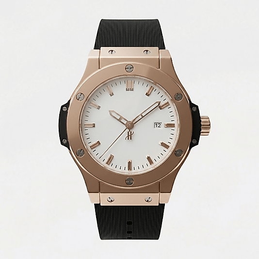 Hublt Model Siyah-Gold Kol Saati